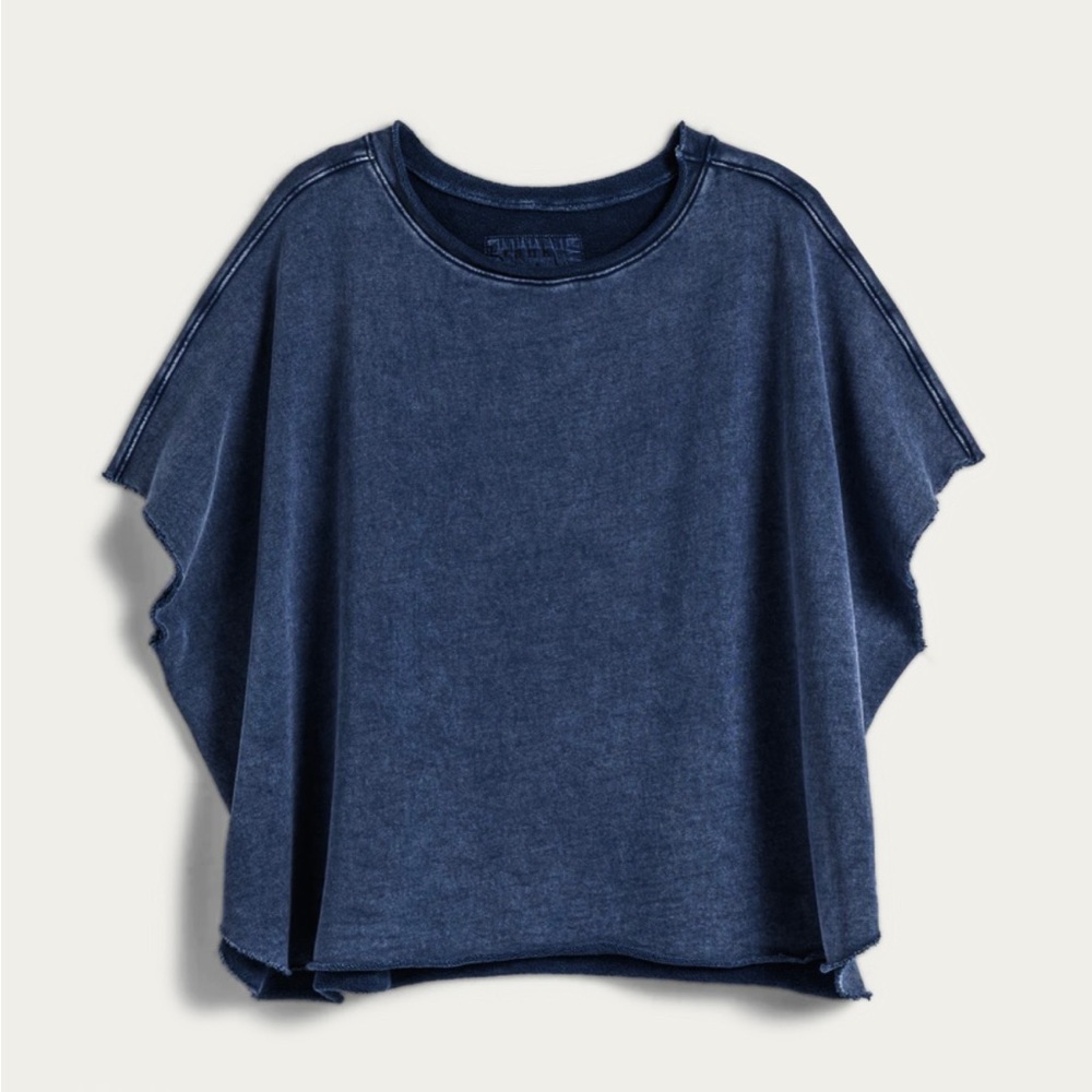 Frank & Eileen Olive Capelet in Mineral Navy